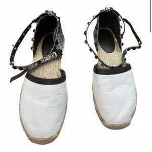 Rebecca Minkoff
Leather espadrilles